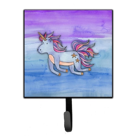 Jensendistributionservices Blue Unicorn Watercolor Leash or Key Holder MI1655606